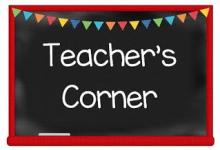 Teacher corner